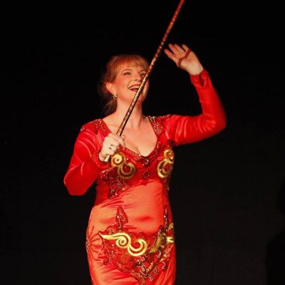 Sahéla Stocktanz (ägyptische Folklore)